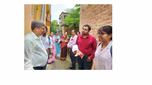 44. Family visit of Student of ESIC M.C., Joka, W.B., 25 June, 2023