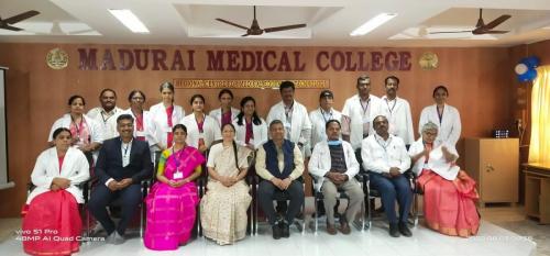 30. MEU members at inaugural of Regional Centre, Madurai Medical College, 03.08.2022