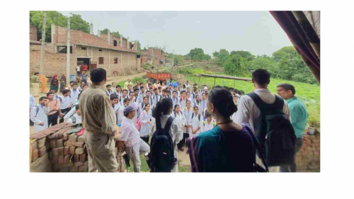 57. During Family visit, village near BHU, Varanasi, 17 Aug, 2023