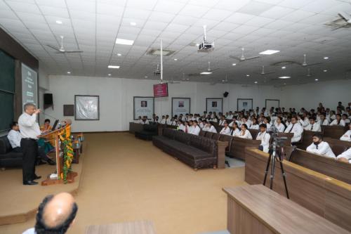 10. Dr.-Vijayendra-Kumar-Member-UGMEB-addressing-students-at-Bareili