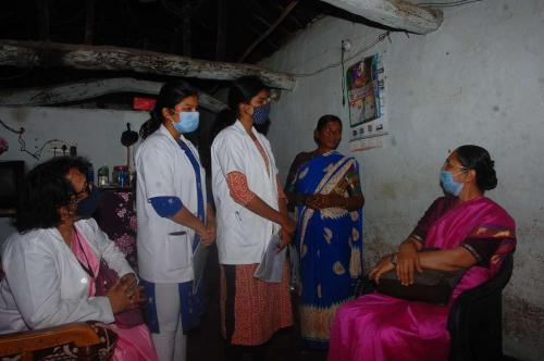 24. Family visit in village near Moinabad, 15.07.2022