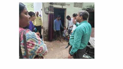 58. Family visit, village near BHU, Varanasi, 17 Aug, 2023